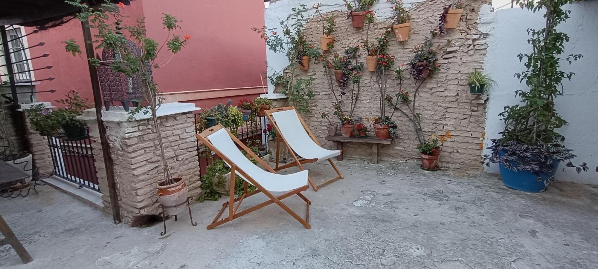 Casa Tenorio Barrio De Santa Cruz Sevilla Bagian luar foto