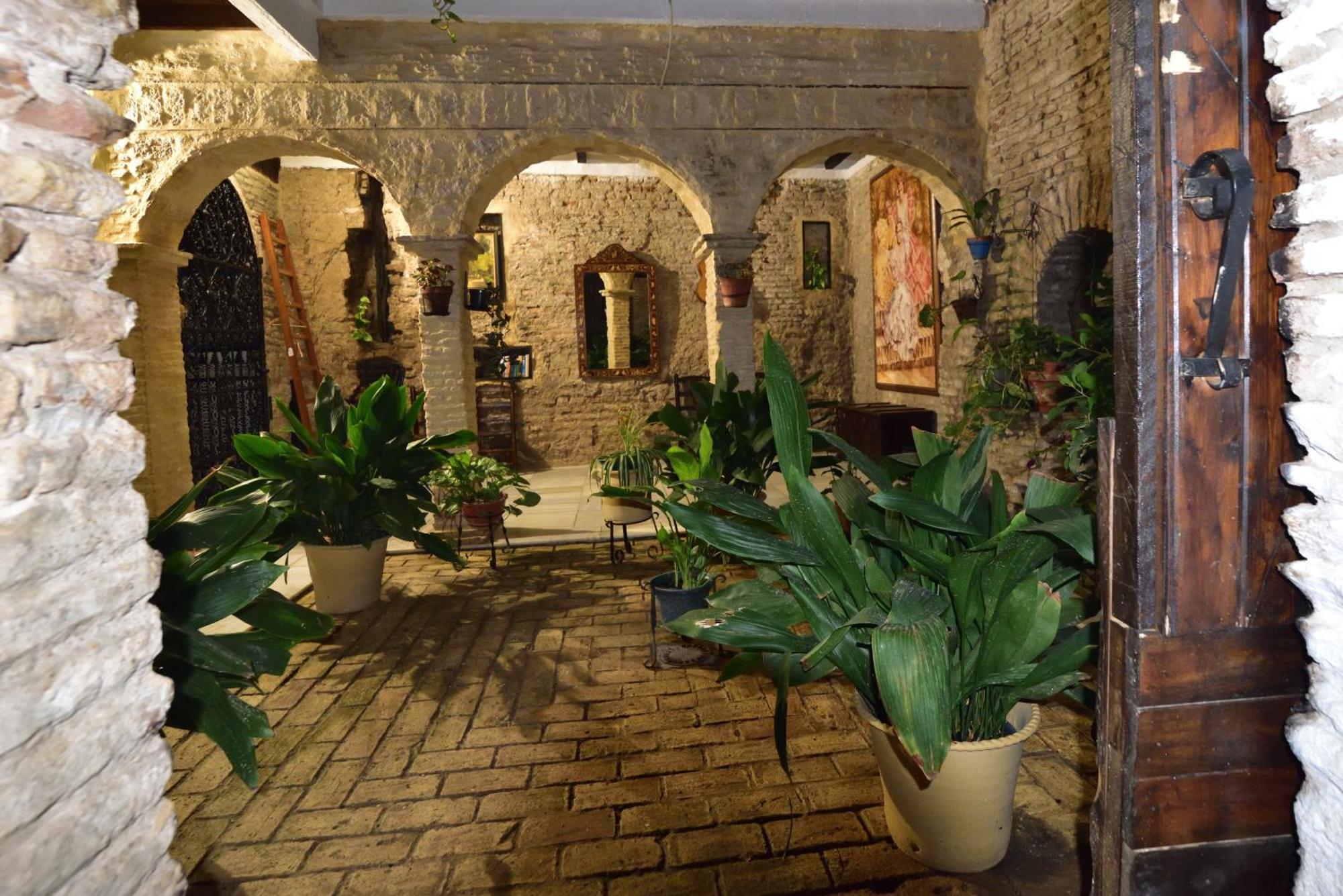 Casa Tenorio Barrio De Santa Cruz Sevilla Bagian luar foto